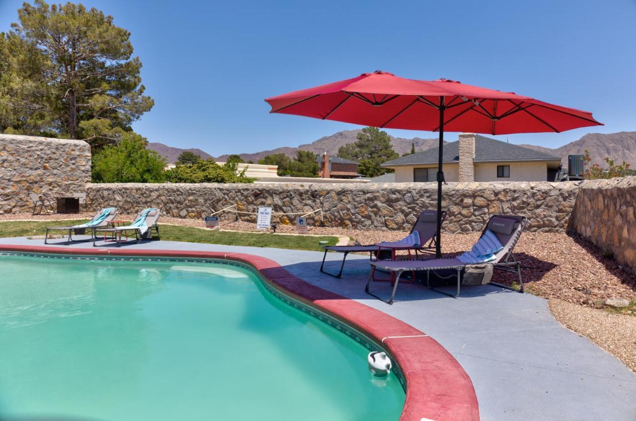 Home With Mountain View/Pool/Tub Ελ Πάσο Εξωτερικό φωτογραφία